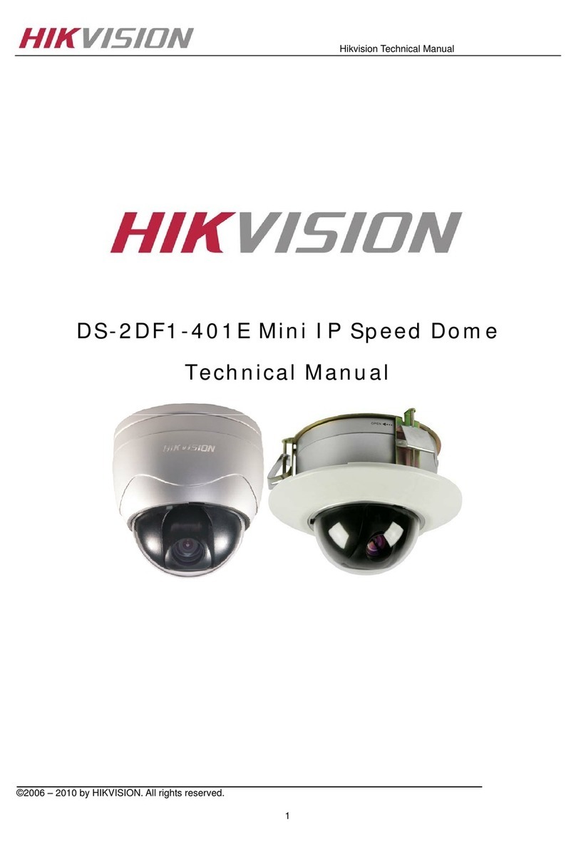 HIK VISION DS-2DF1-401E Technical manual