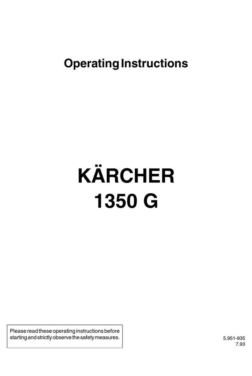 Kärcher 1350 G User manual