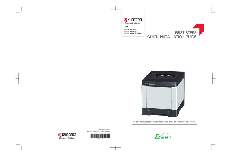 Kyocera ECOSYS P6021cdn User manual