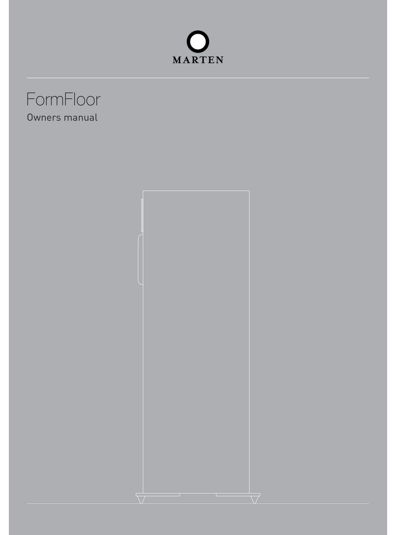 Marten FormFloor owner's manual