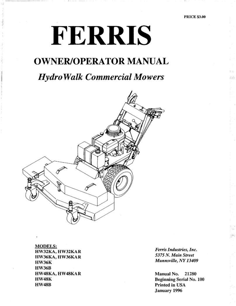 Ferris HW32KA Owner's/operator's manual