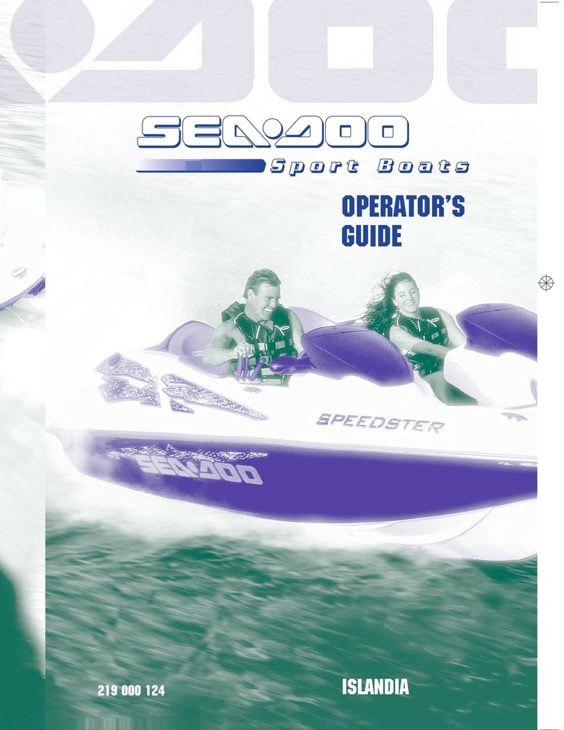 Sea-doo ISLANDIA Operator's guide