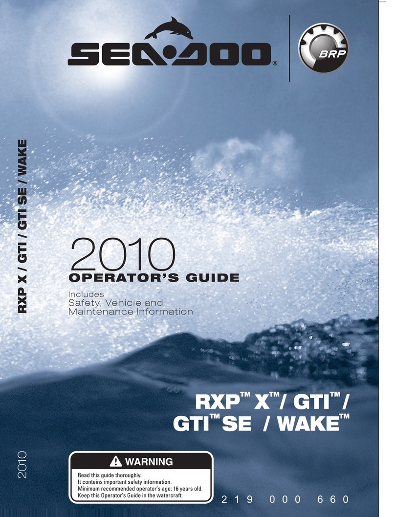 Sea-doo GTI Series Manual