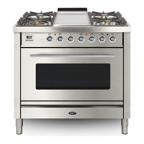 BORETTI VFP93IXG User manual