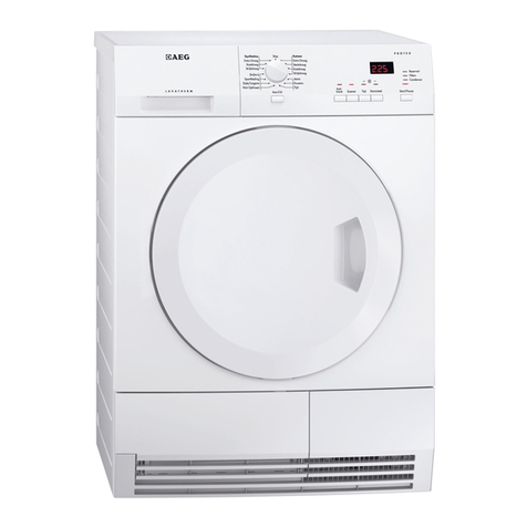 AEG LAVATHERM 65470AH1 User manual