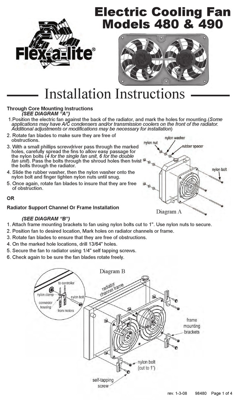 Flex-a-Lite 480 installation instructions Flex-a-Lite 480 installation instructions