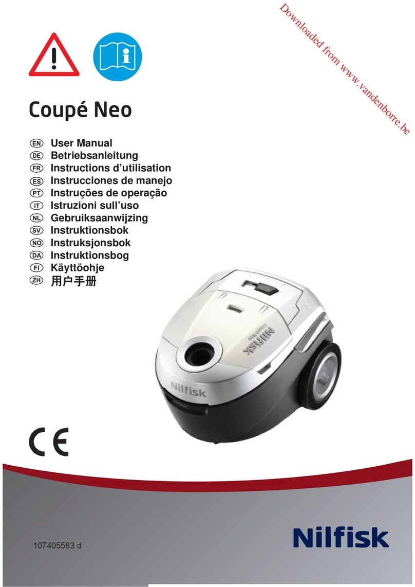 Nilfisk-Advance Coupe Neo user manual