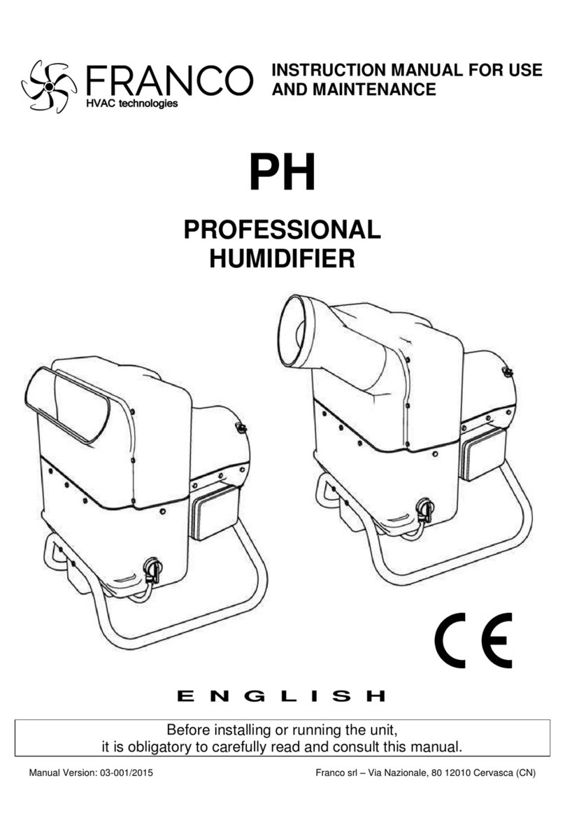 FRANCO PH5 Instruction manual
