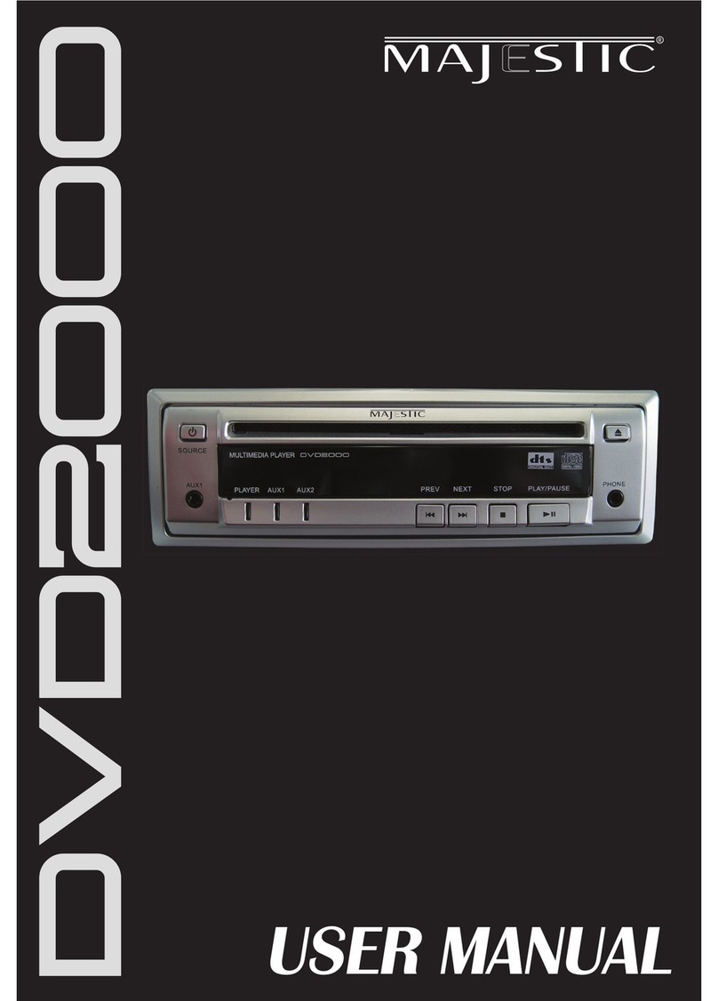 Majestic DVD2000 User manual