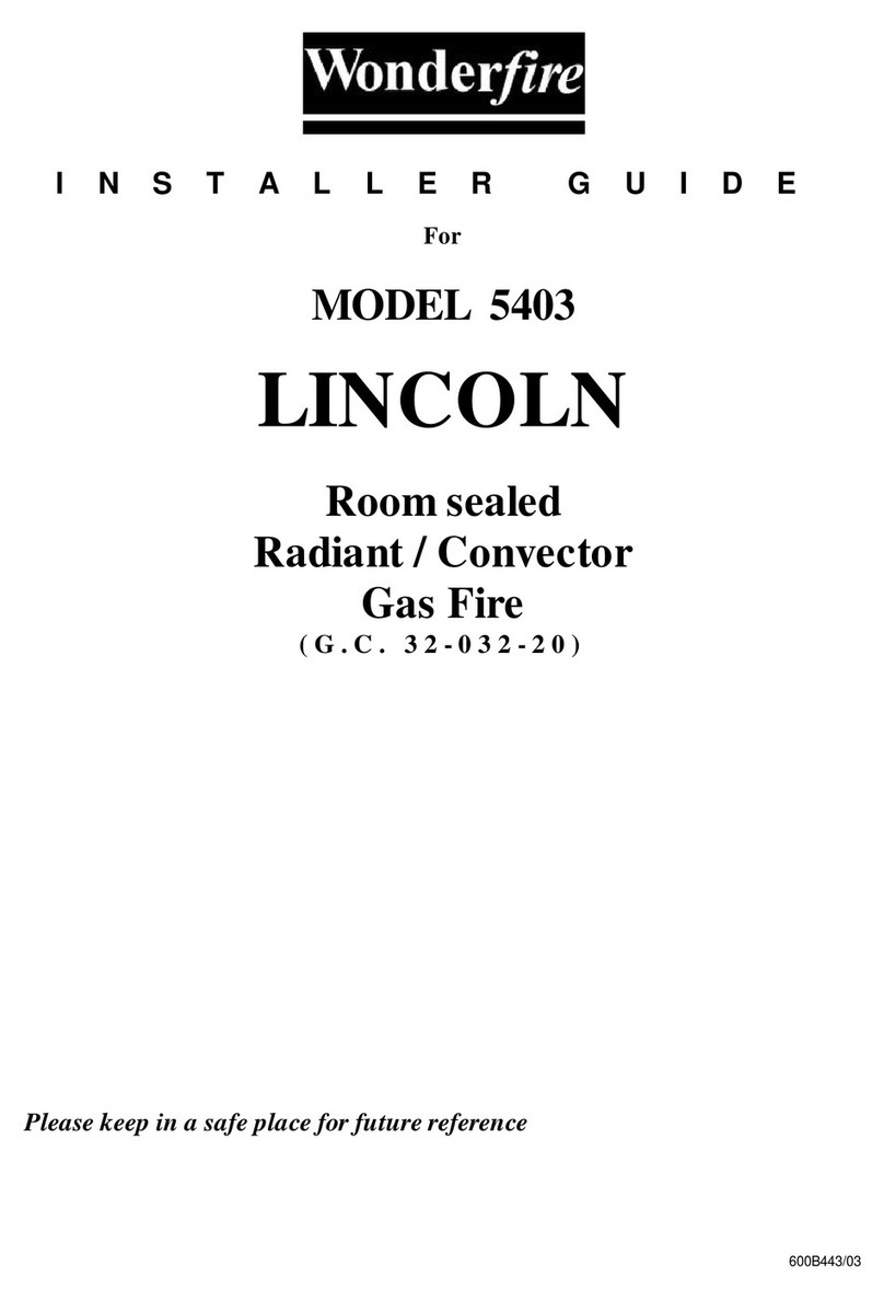 Wonderfire lincoln 5403 Assembly instructions Wonderfire lincoln 5403 Assembly instructions