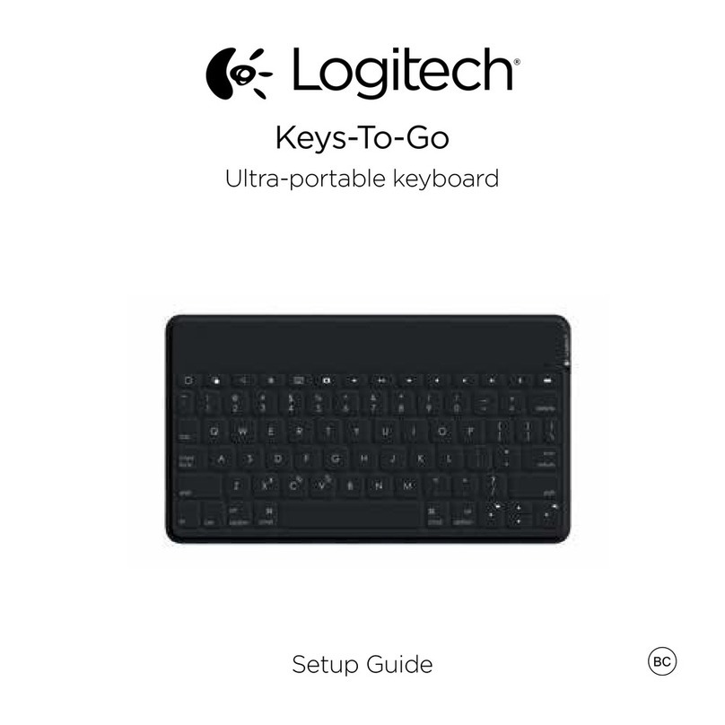 Logitech Keys-To-Go User manual Logitech Keys-To-Go User manual