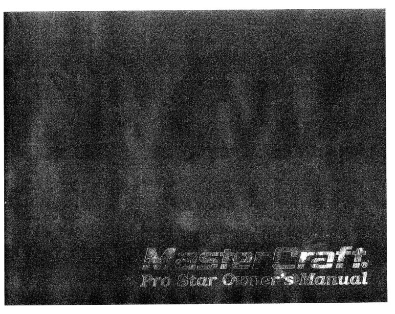 MasterCraft Pro Star User manual