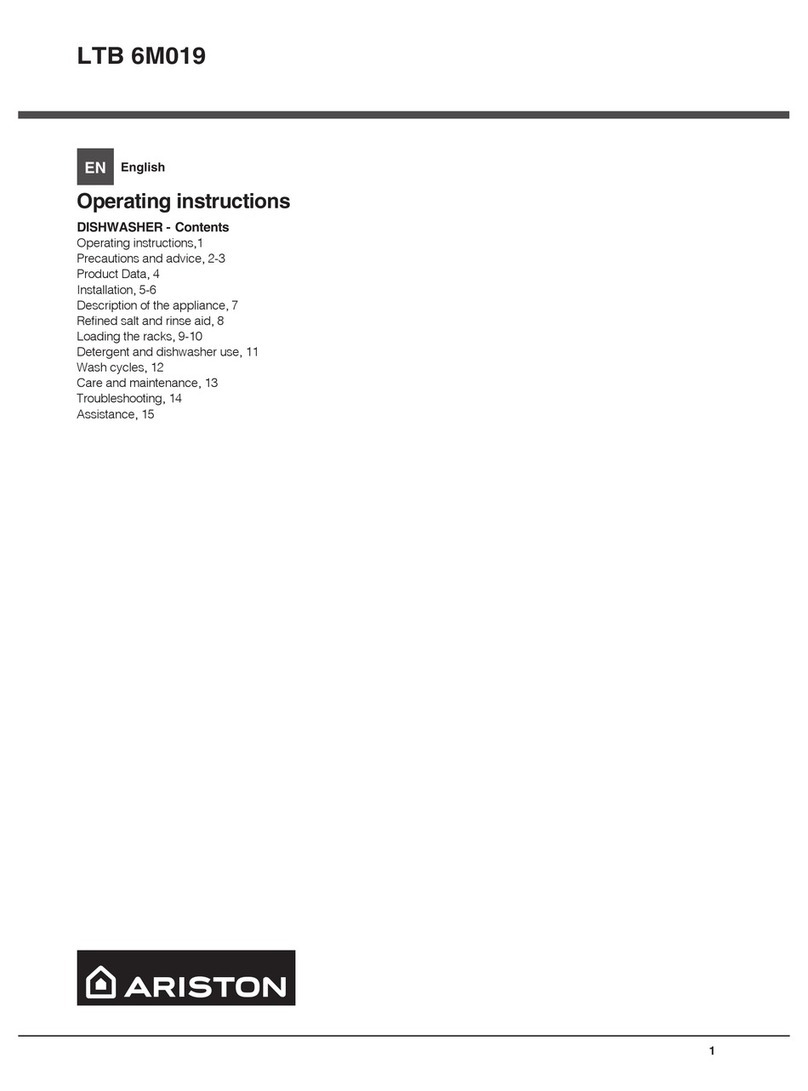 Ariston LTB 6M019 User manual