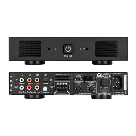 Sonance SR 2-125 instruction manual