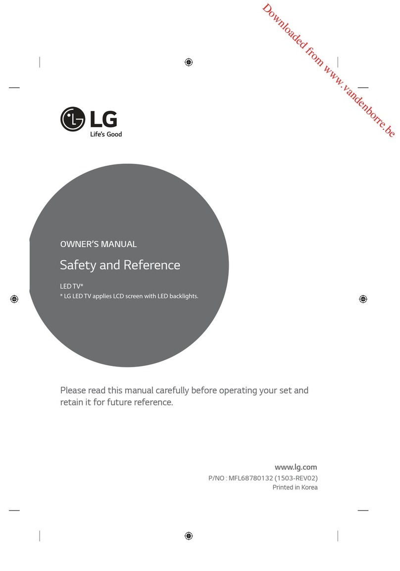 LG 40UF77 Series User manual