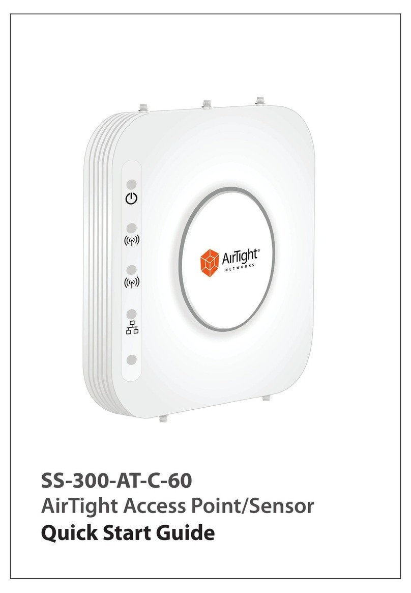 AirTight SS-300-AT-C-60 User manual