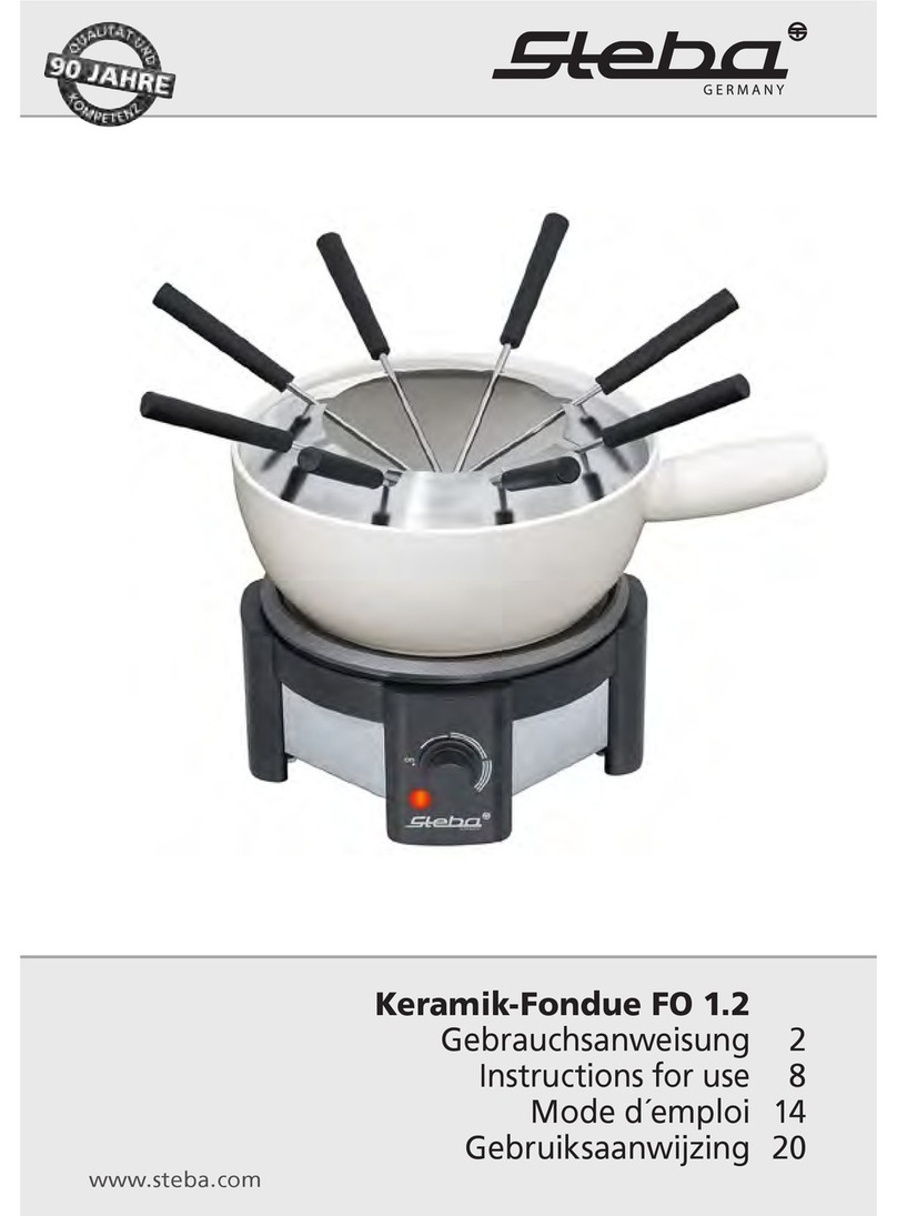 Steba FO 1.2 Instructions for use