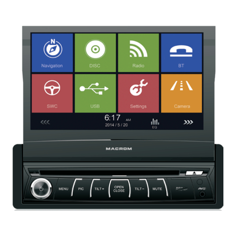 Macrom M-DVD6560 User manual