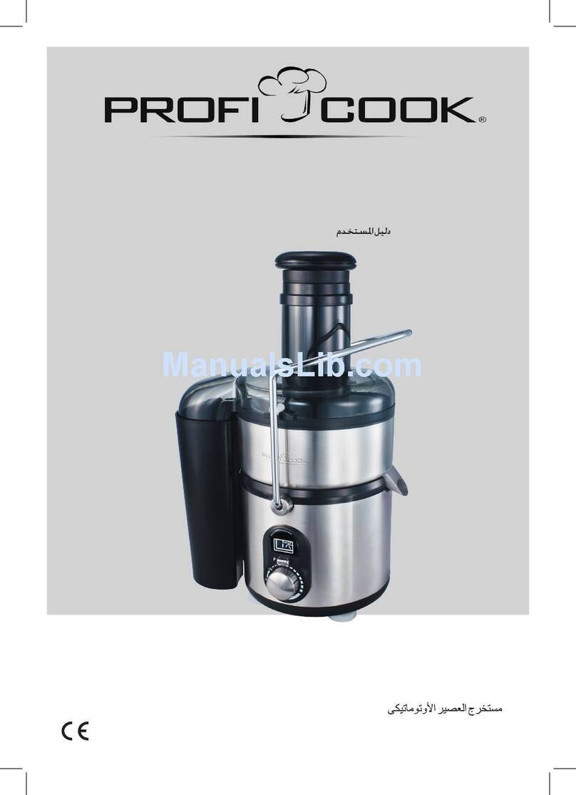Proficook PC-AE 1001 instruction manual