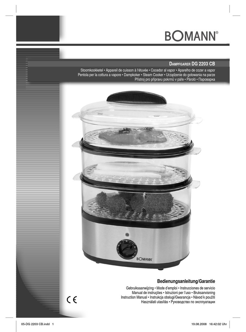 BOMANN DG 2203 CB instruction manual