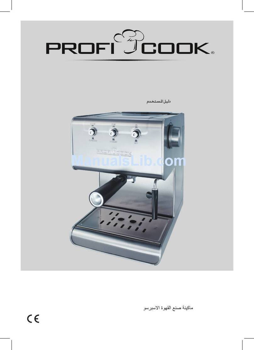 Proficook PC-ES 1008 User manual
