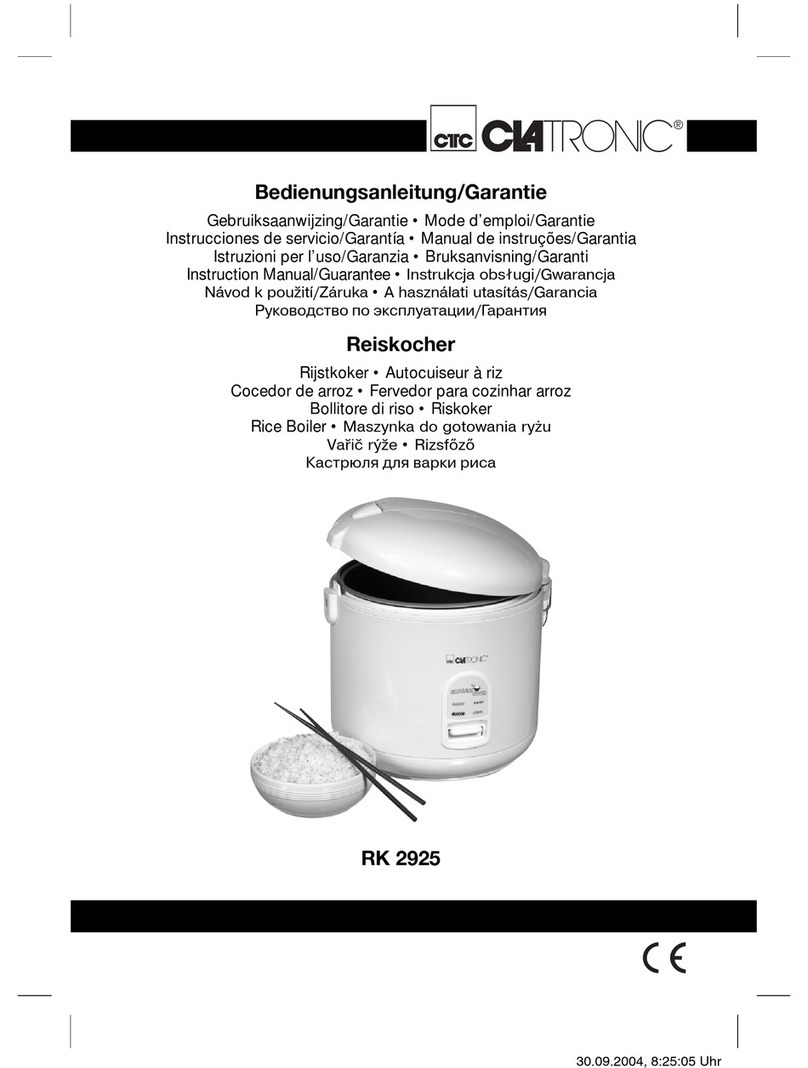 Clatronic RK 2925 User manual