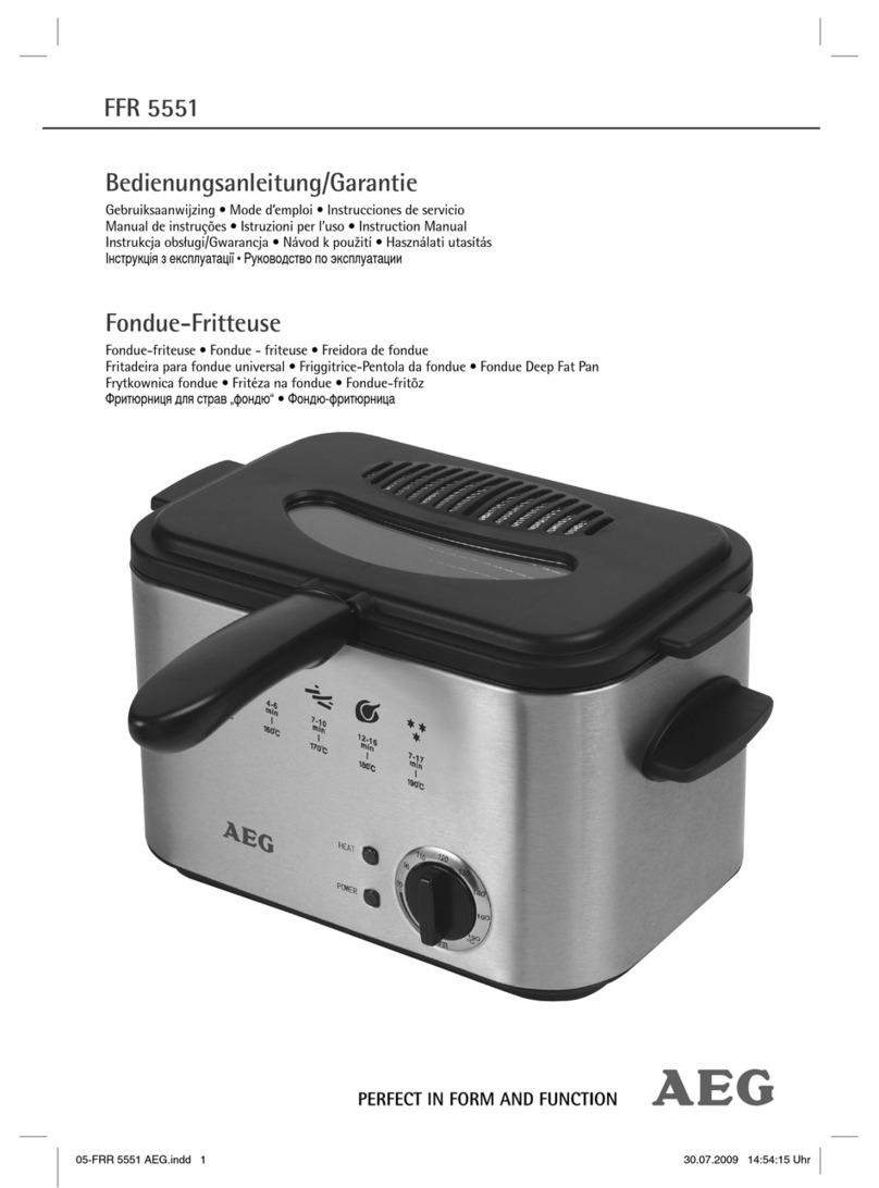 AEG FFR 5551 User manual
