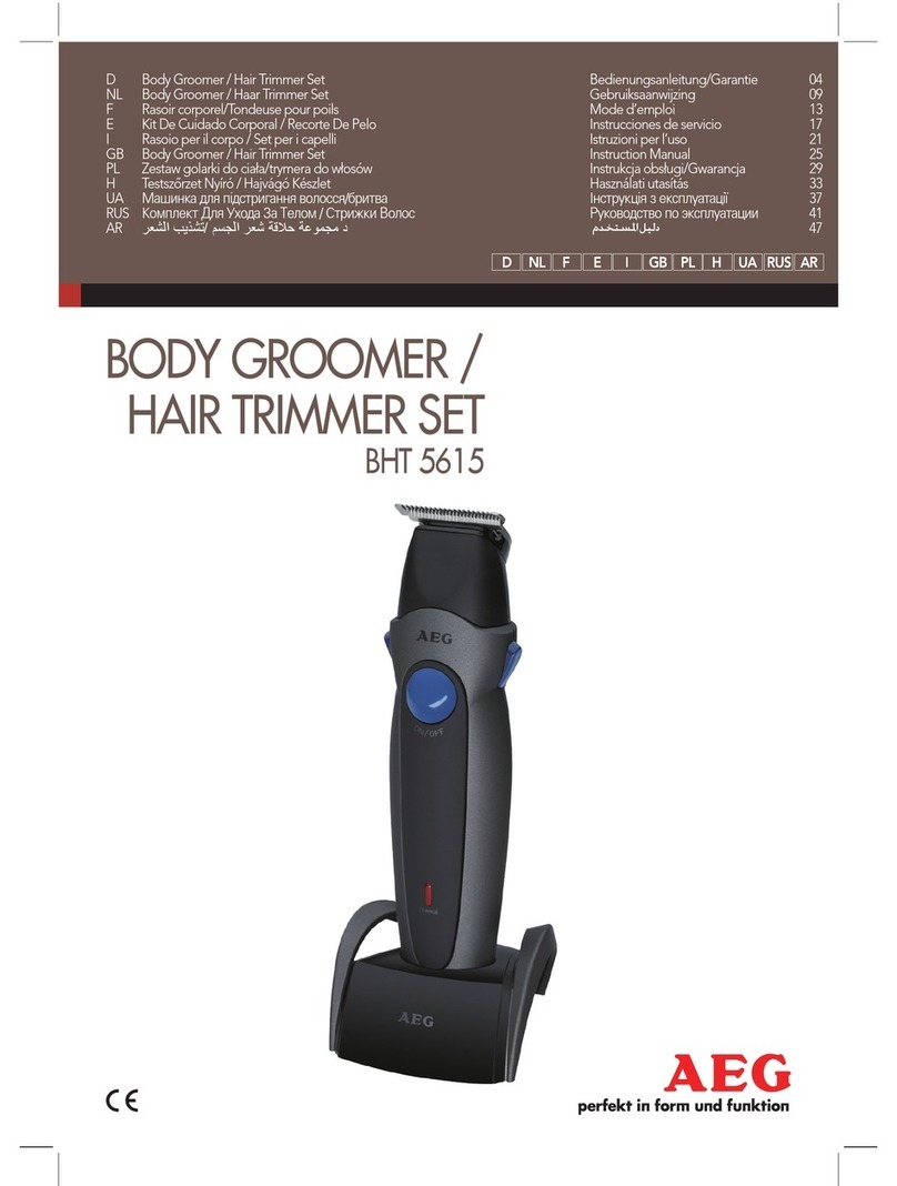 AEG BHT 5615 User manual