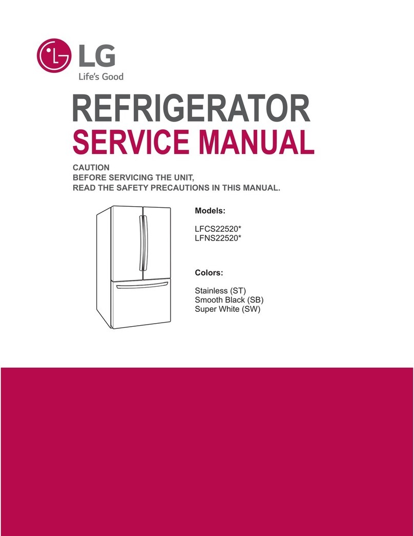 LG LFCS22520 Series Service manual