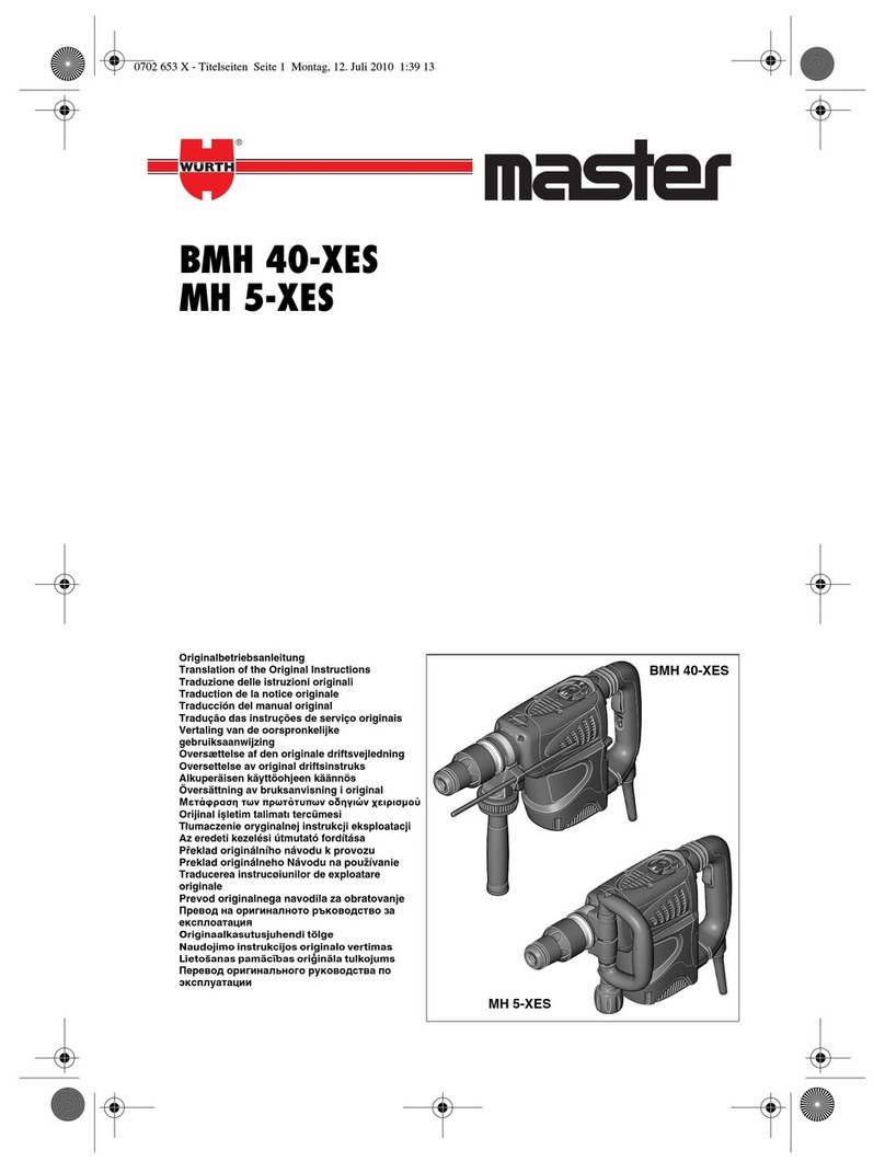 Master BMH 40-XES Translation of the original instructions