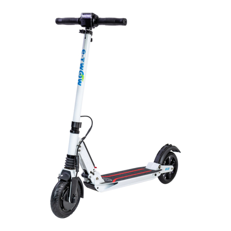 e-TWOW E-SCOOTER User manual e-TWOW E-SCOOTER User manual