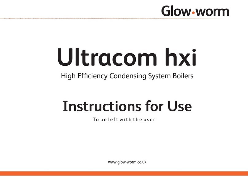 Glowworm ultracom hxi User manual