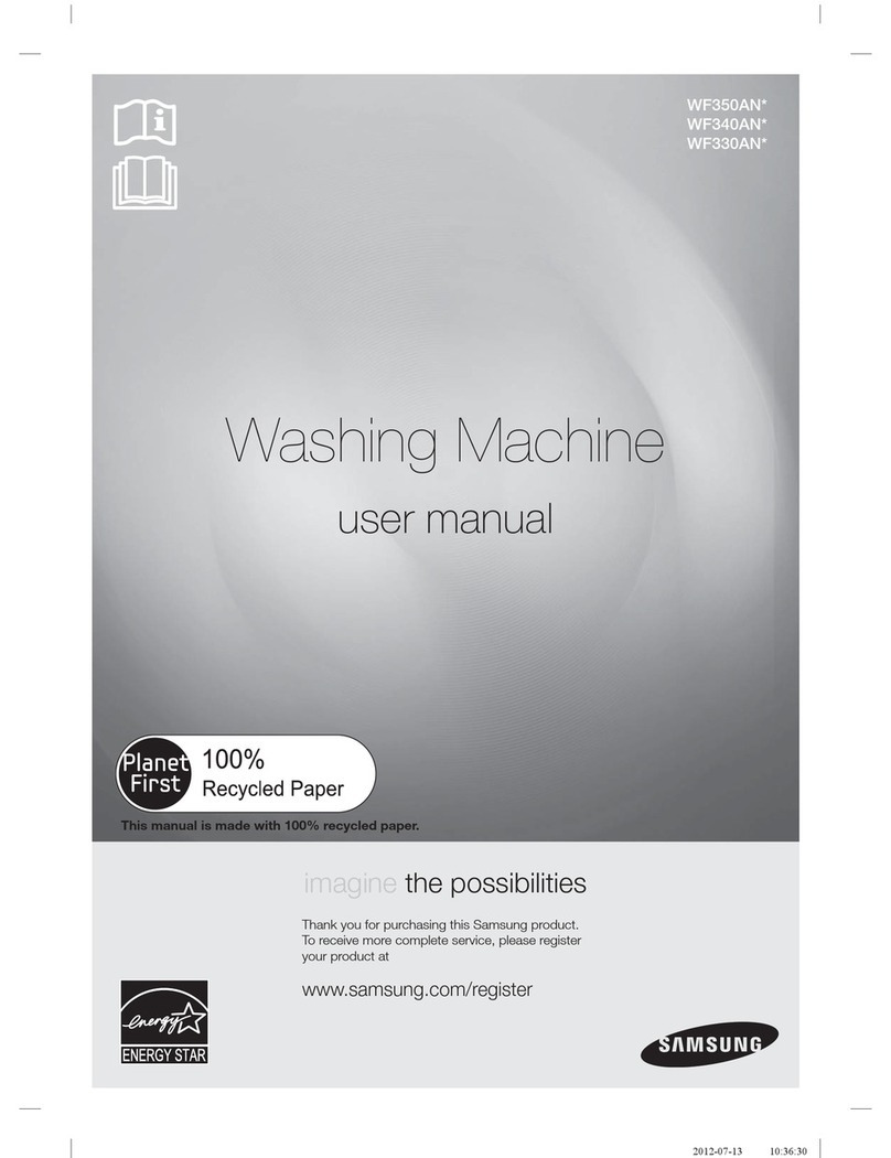 Samsung WF350AN Series User manual