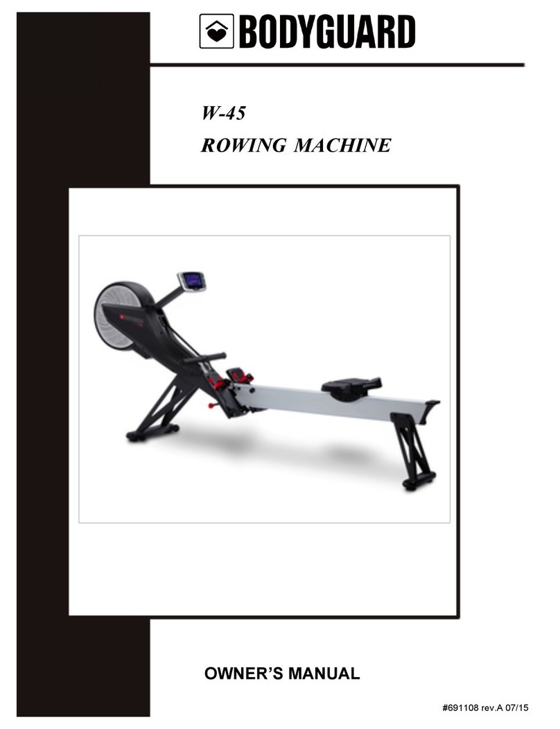Bodyguard W-45 owner's manual