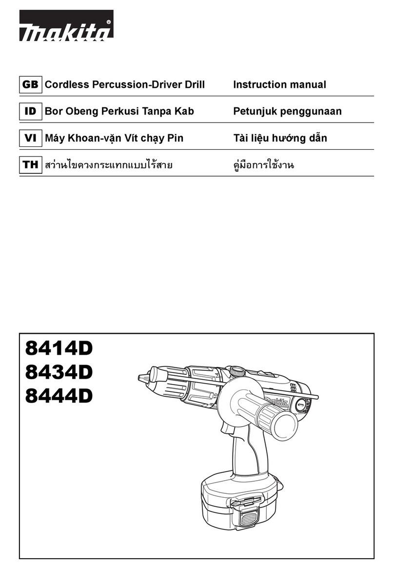Makita 8414D User manual