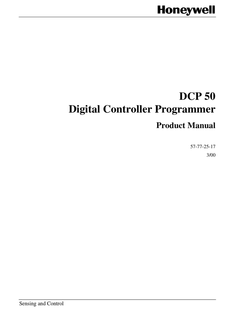 Honeywell DCP 50 User manual Honeywell DCP 50 User manual