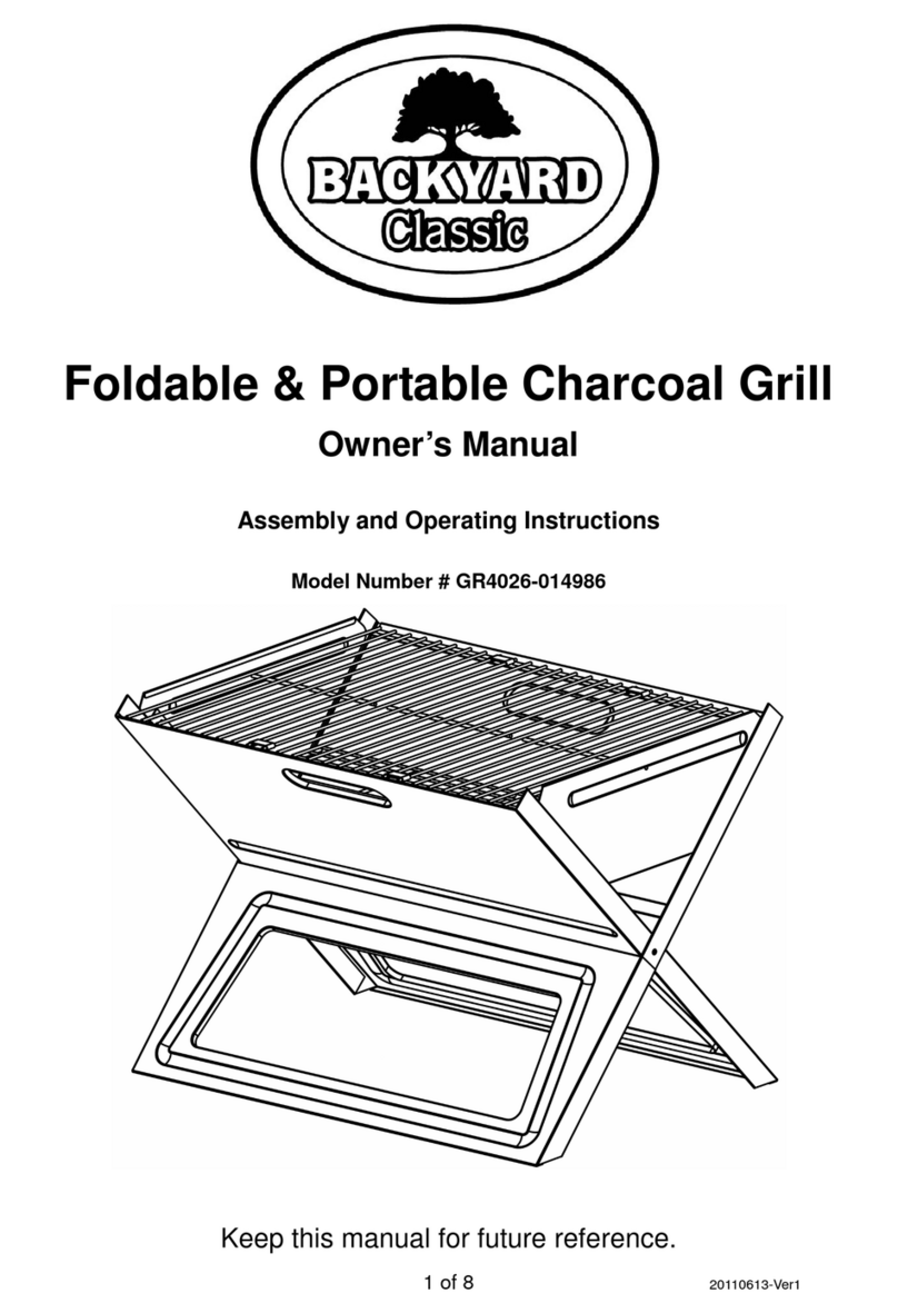 Backyard GR4026-014986 User manual