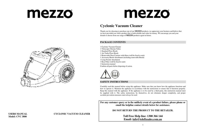 AWA Mezzo CVC 3800 user manual