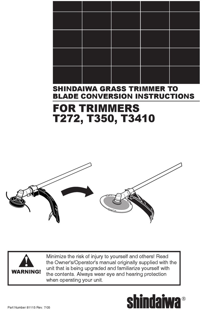 Shindaiwa T272 instructions