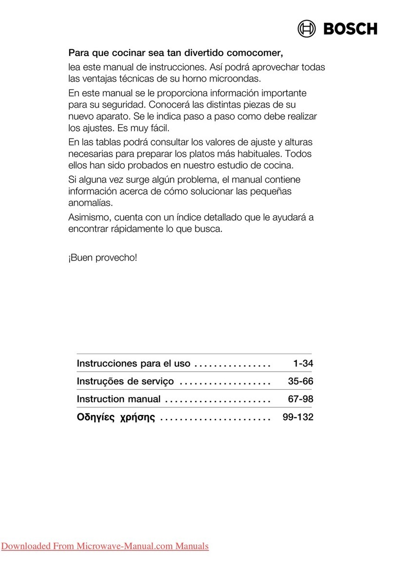 Bosch HMT 75M451 User manual
