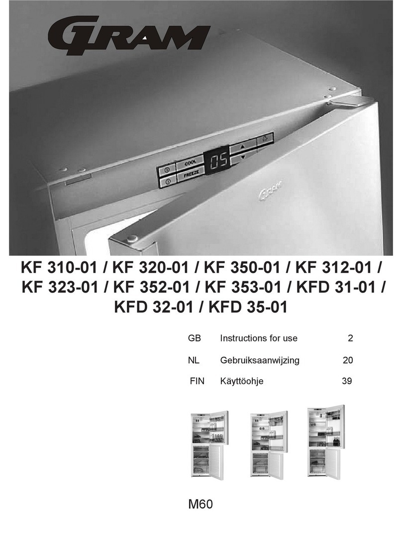 Gram KF 310-01 Instructions for use
