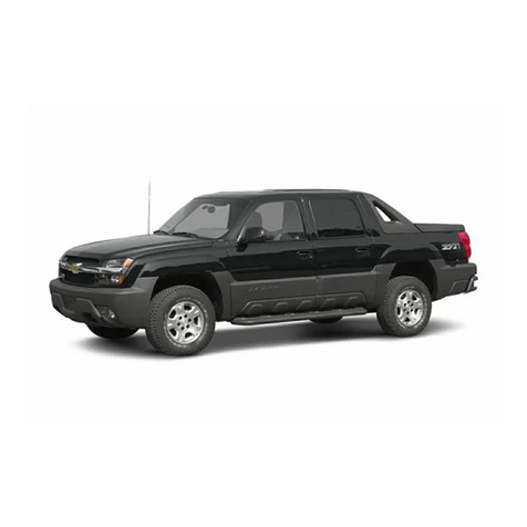 Chevrolet 2004 Avalanche owner's manual