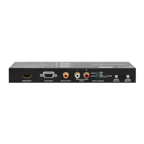 Lightware UMX-TP-TX100R User manual