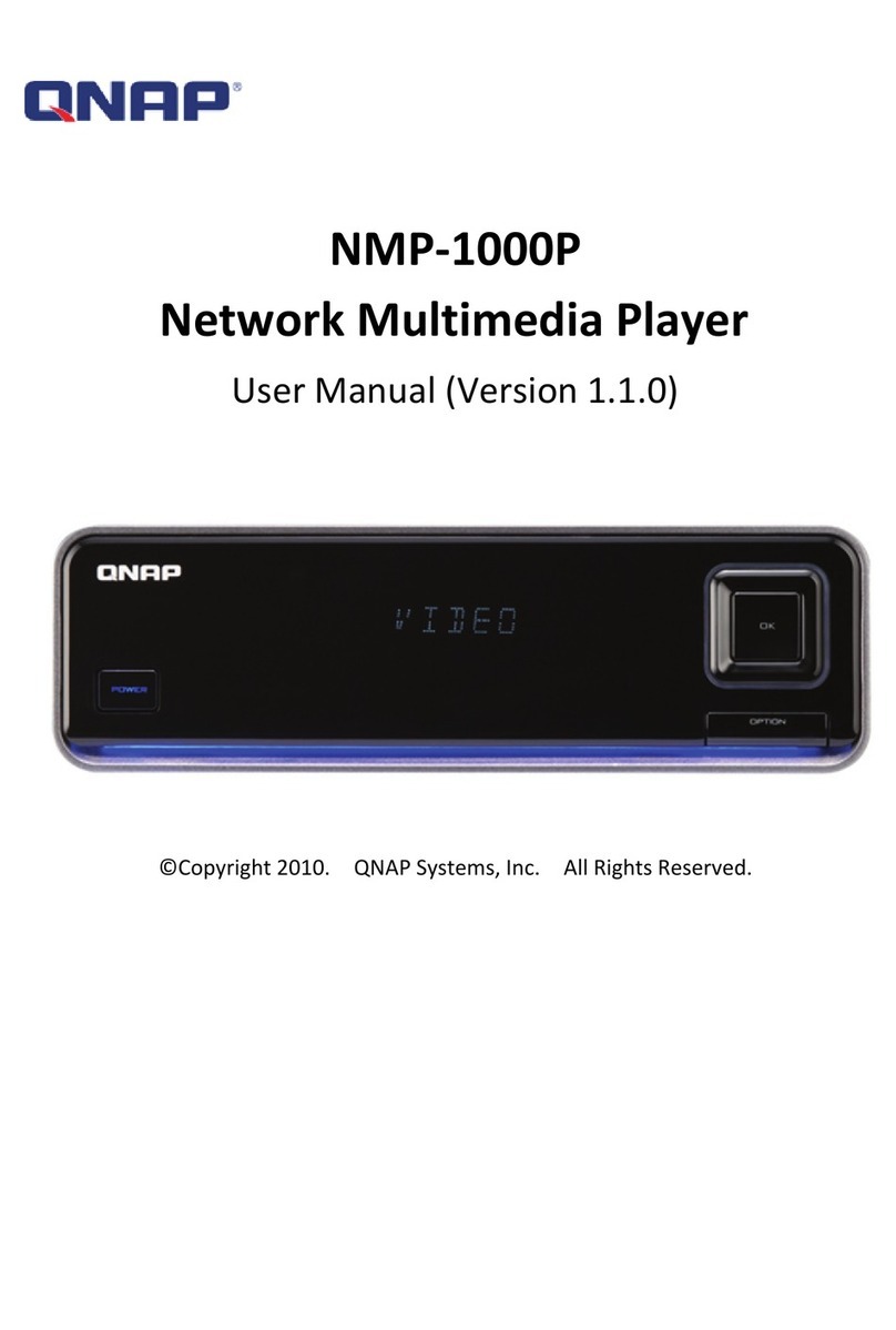 QNAP NMP-1000P user manual