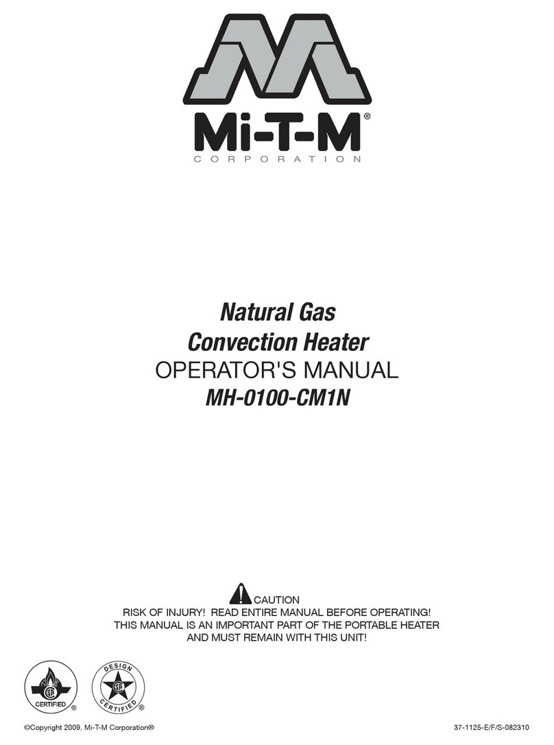 Mi-T-M MH-0100CM1N Operator's manual