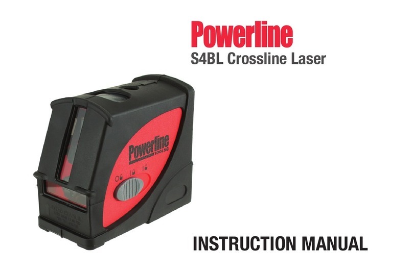 Powerline S4BL instruction manual