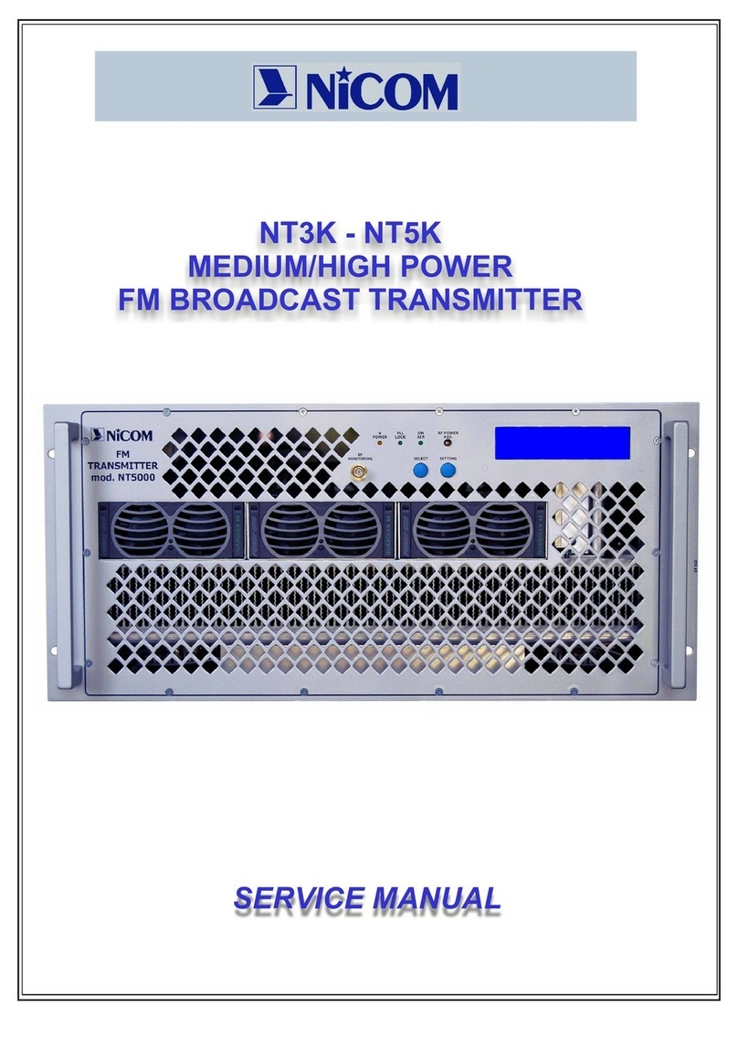 NiCom NT3K Service manual