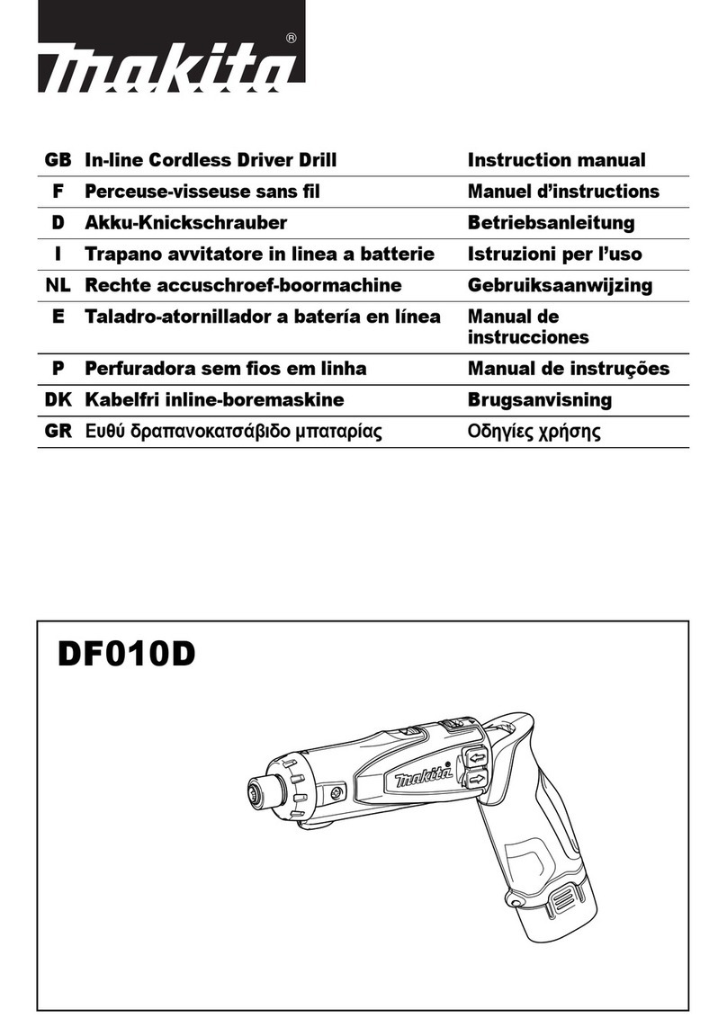 Makita DF010D instruction manual