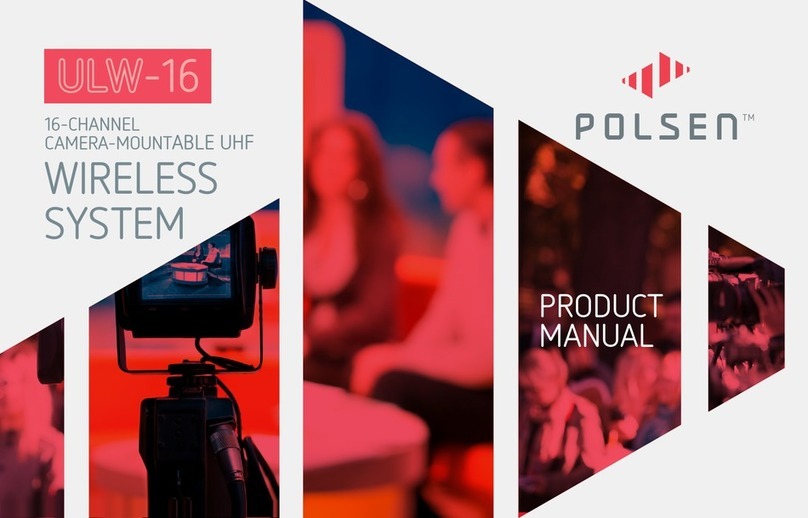 Polsen ULW-16 User manual