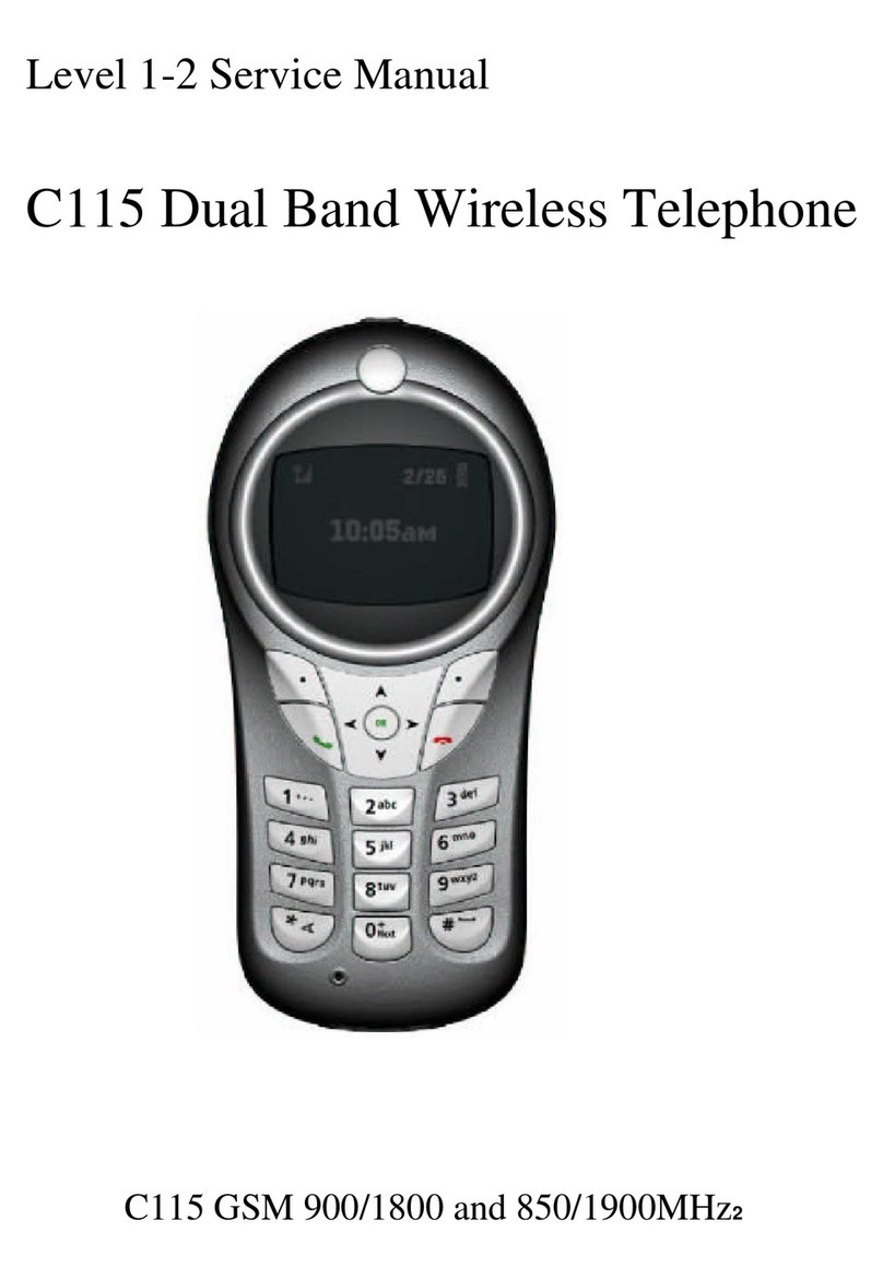 Motorola C115 Service manual